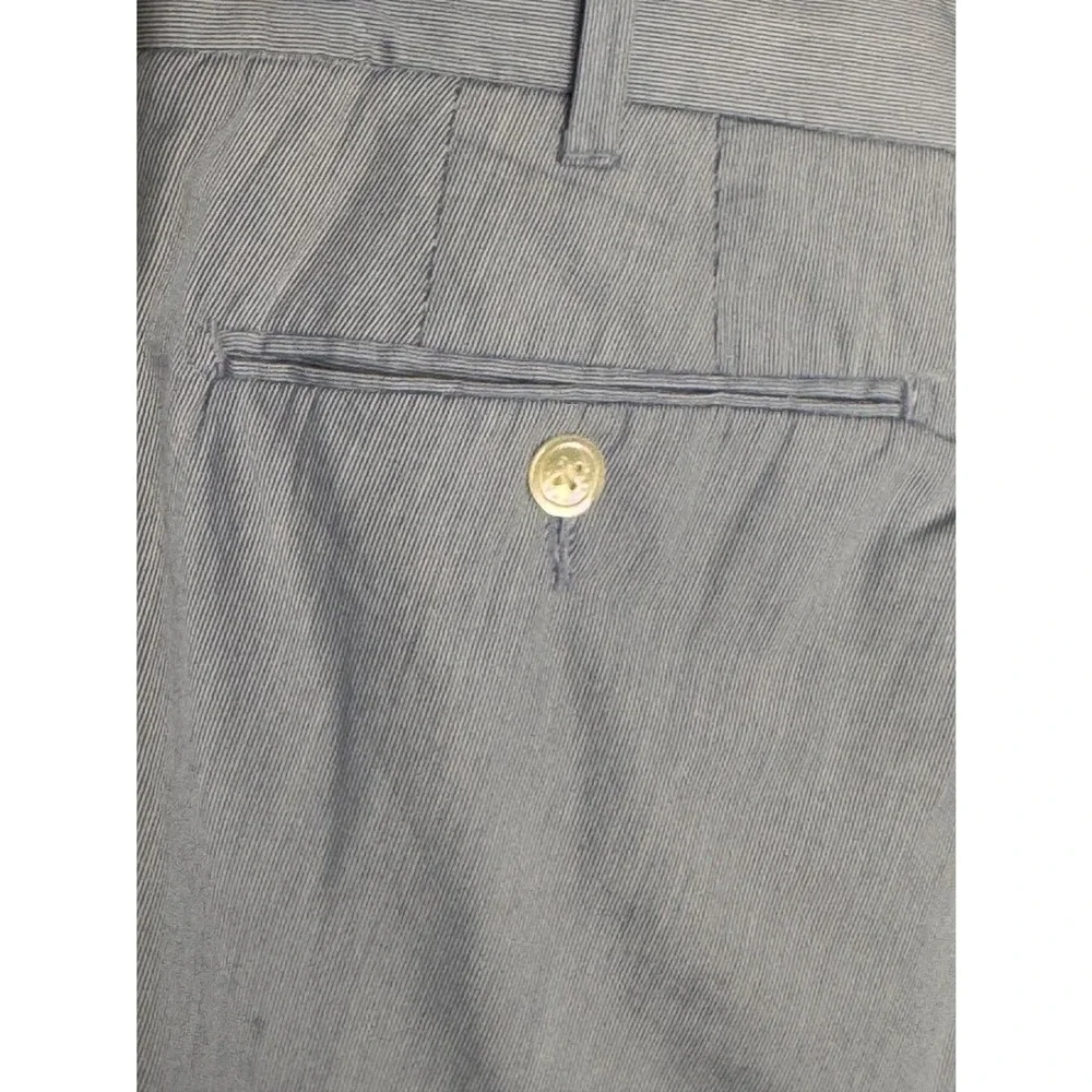 Polo Ralph Lauren Men's Blue Stripe‎ Chino Shorts Preppy Coastal Classic